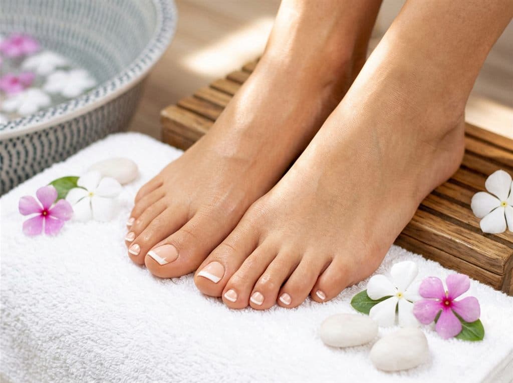 Pedicura en Ribeira, Yazmin Reyes